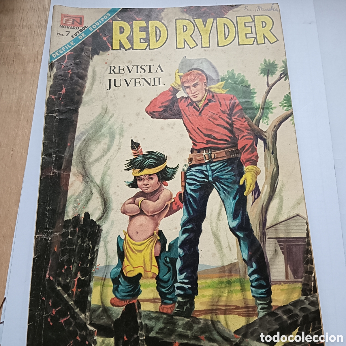 Tebeos: RED RYDER N&Uacute;M-181 NOVARO A&Ntilde;O 1968 - Foto 1