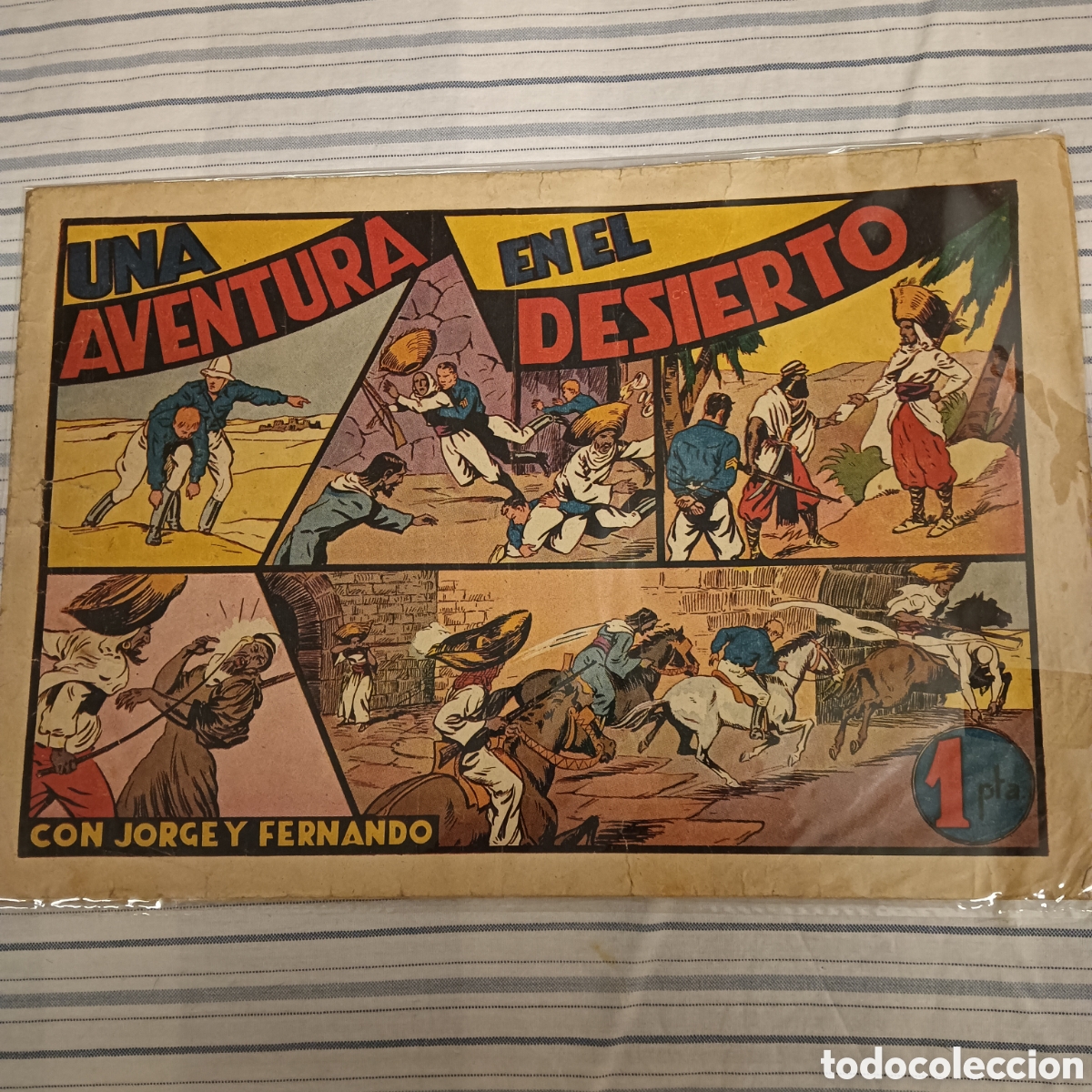 Tebeos: JORGE Y FERNANDO N&Uacute;M-32 HISPANO AMERICANA A&Ntilde;O 1943 - Foto 1