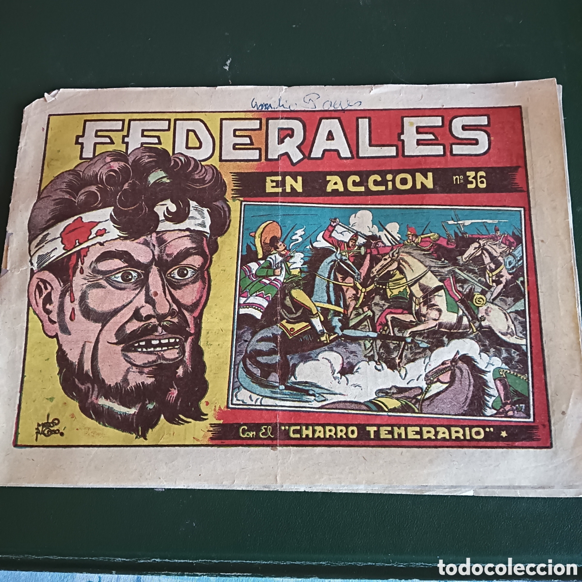 Tebeos: EL CHARRO TEMERARIO N&Uacute;M-36 original - Foto 1