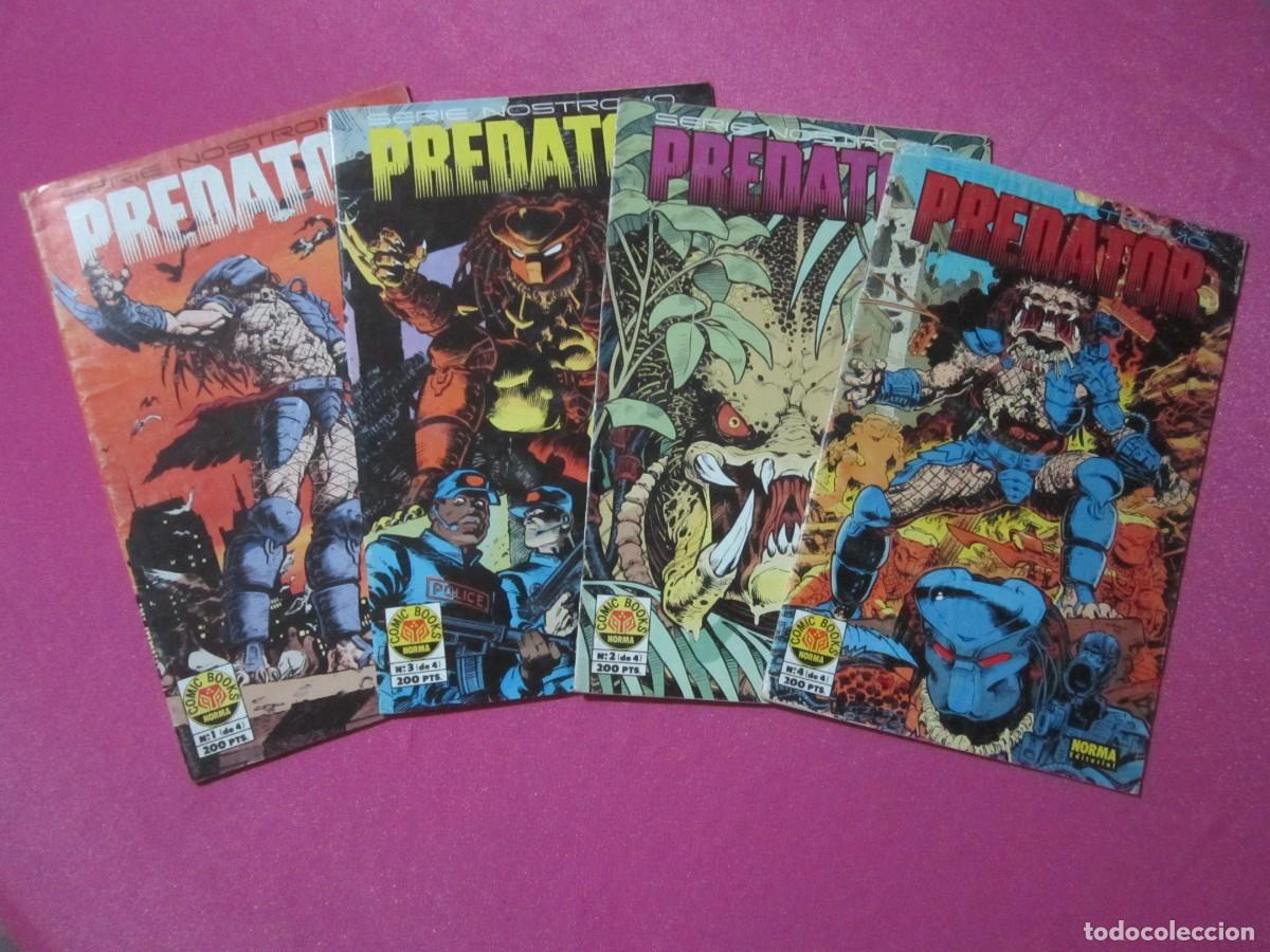 Tebeos: PREDATOR SERIE NOSTROMO 4 COMPLETA NORMA L4 C48