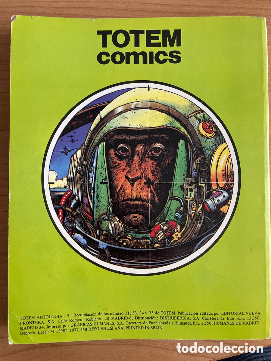Tebeos: Libro comic Totem Antolog&iacute;a - Foto 2