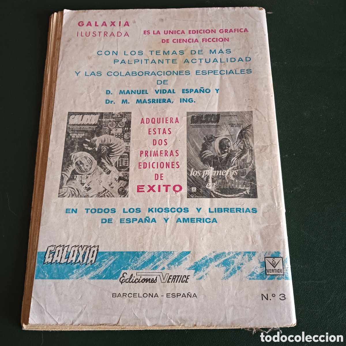 Tebeos: GALAXIA N&Uacute;M-3 GRAPA V&Eacute;RTICE - Foto 3