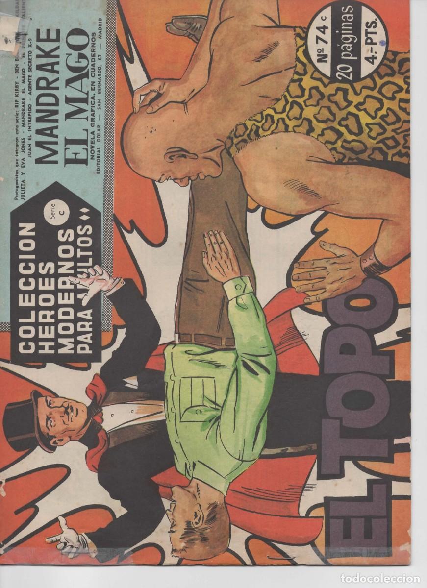 Tebeos: Mandrake el mago-74 El topo - Foto 1