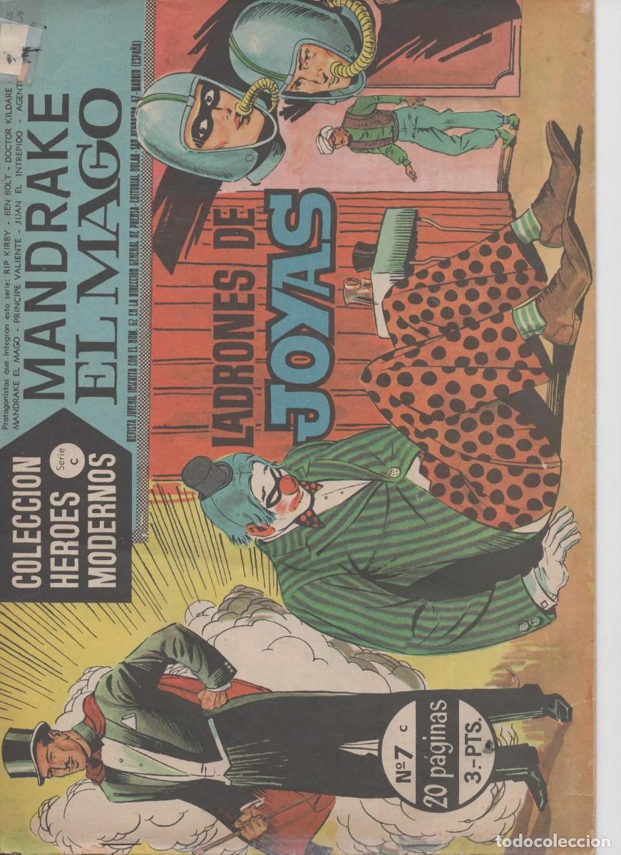 Tebeos: Mandrake el mago 7- Ladrones de joyas - Foto 1