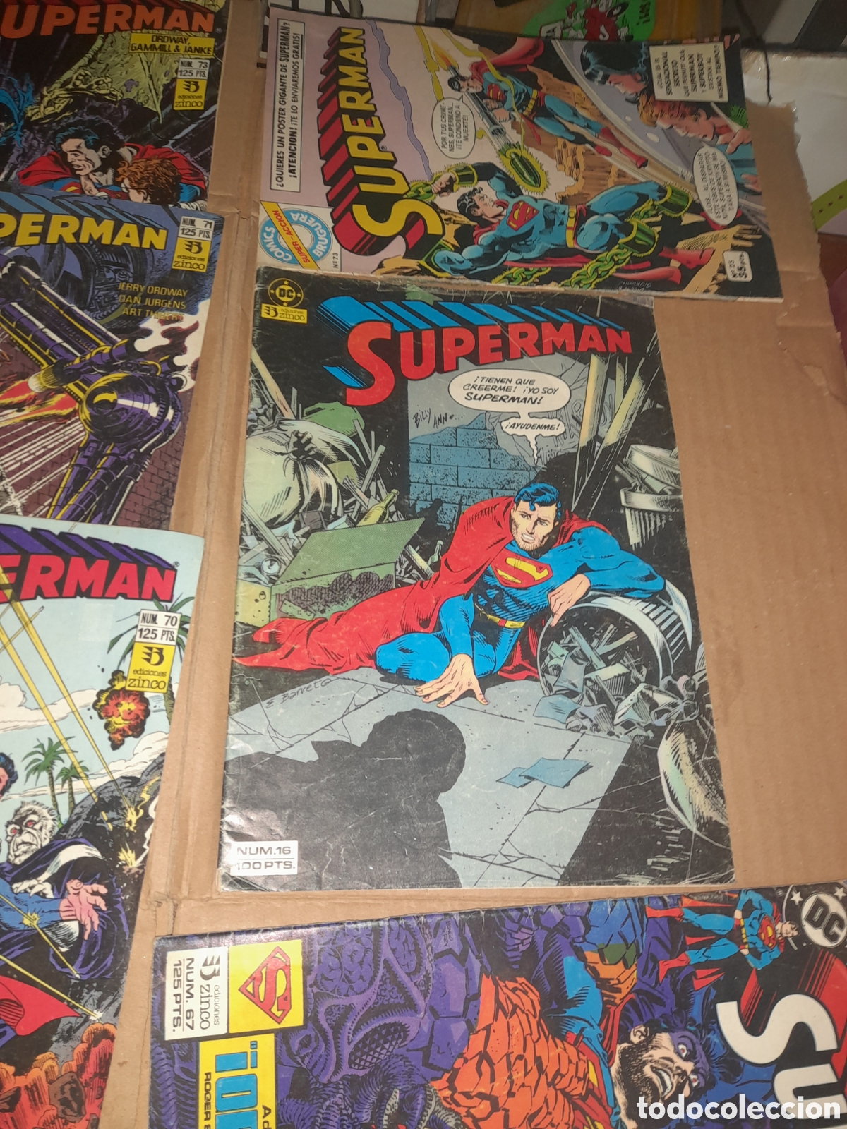 Tebeos: Superman ,varias ediciones varios n&uacute;meros - Foto 2