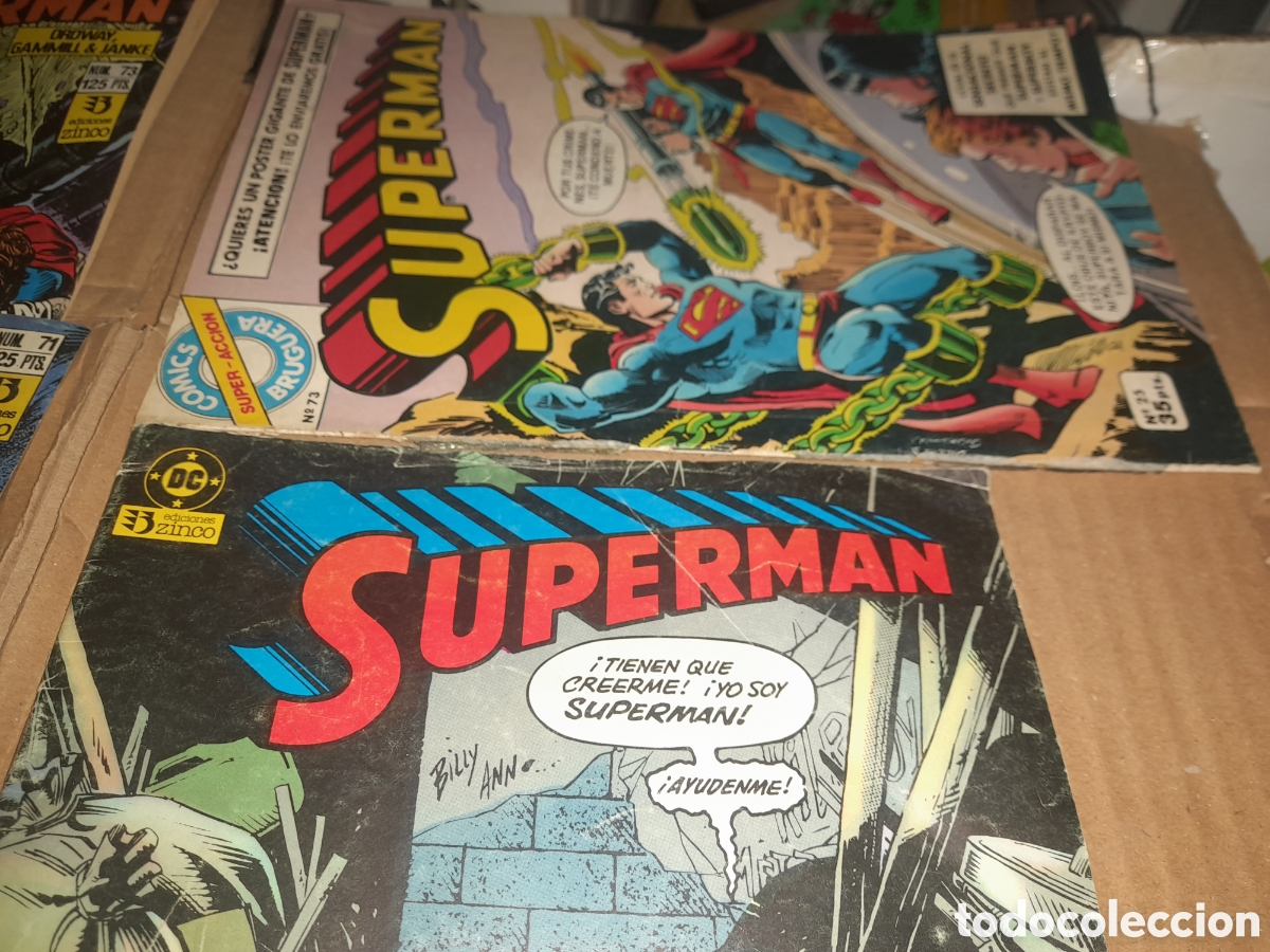 Tebeos: Superman ,varias ediciones varios n&uacute;meros - Foto 4