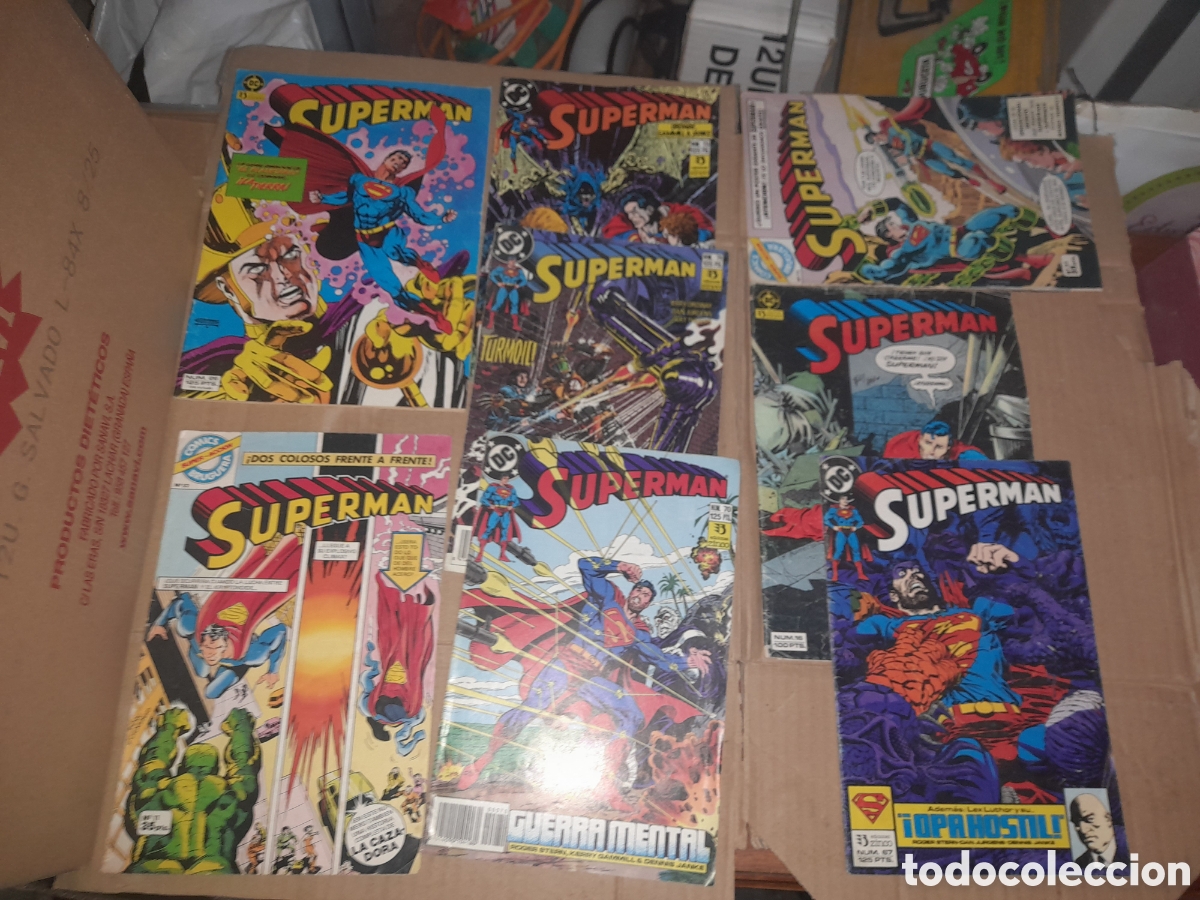 Tebeos: Superman ,varias ediciones varios n&uacute;meros - Foto 1