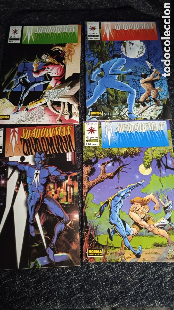 Tebeos: SHADOWMAN - MINISERIE DE 4 N&Uacute;MEROS / DIBUJOS : DAVID LAPHAM ( oferta ) - Foto 1