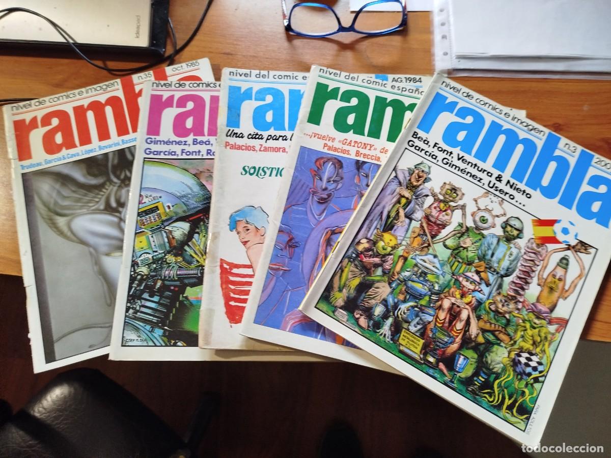 Tebeos: RAMBLA - Lote variado de COMIC N&ordm; 3, 4, 20, 21 - Foto 1