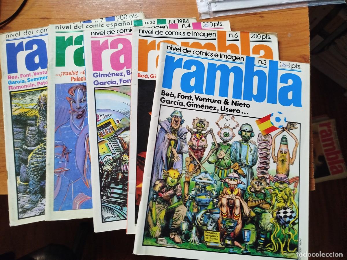 Tebeos: RAMBLA - Lote variado de COMIC: 3, 4, 6, 7, 20 - Foto 1