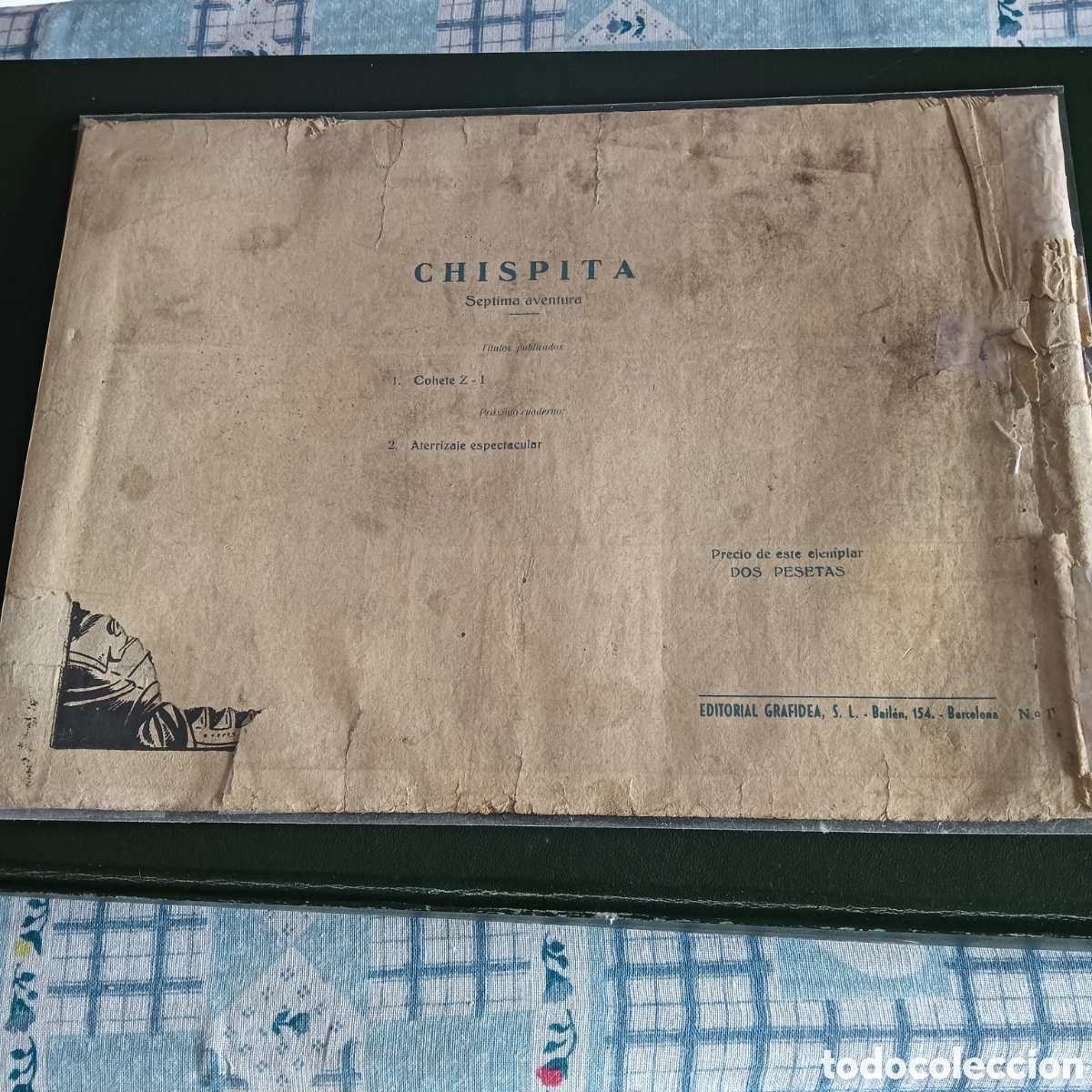 Tebeos: CHISPITA S&Eacute;PTIMA AVENTURA N&Uacute;M-1 - Foto 2