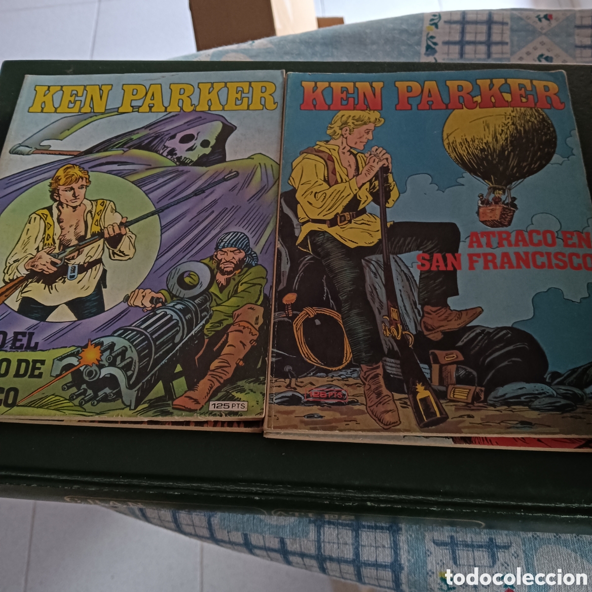 Tebeos: KEN PARKER NUM ,1al 10 EDI.ZINCO - Foto 2