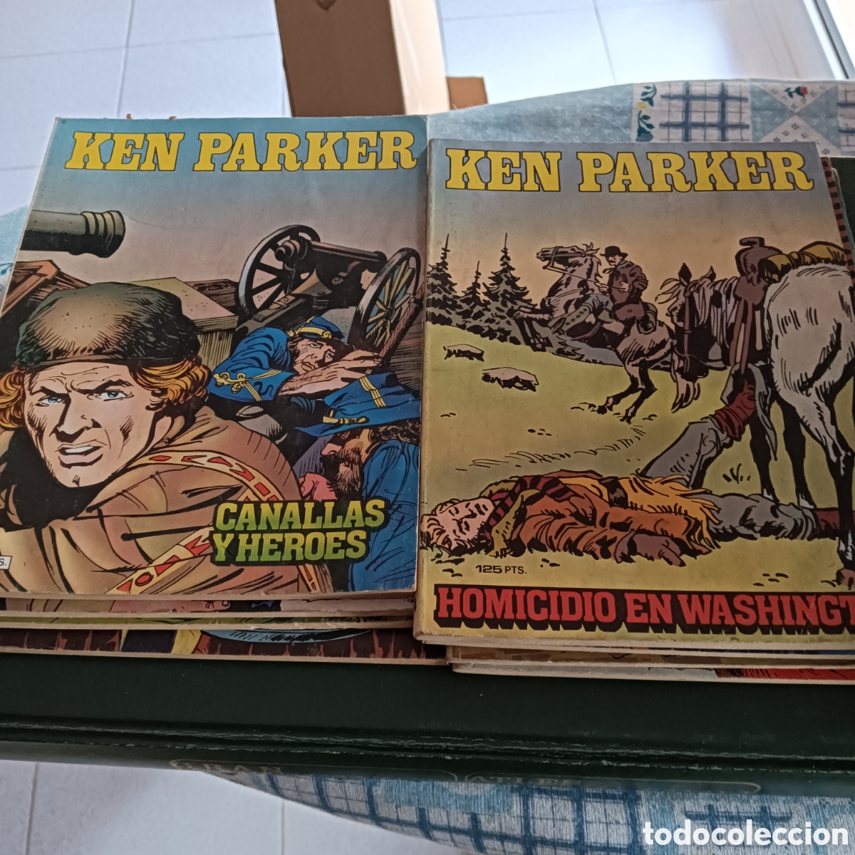 Tebeos: KEN PARKER NUM ,1al 10 EDI.ZINCO - Foto 4