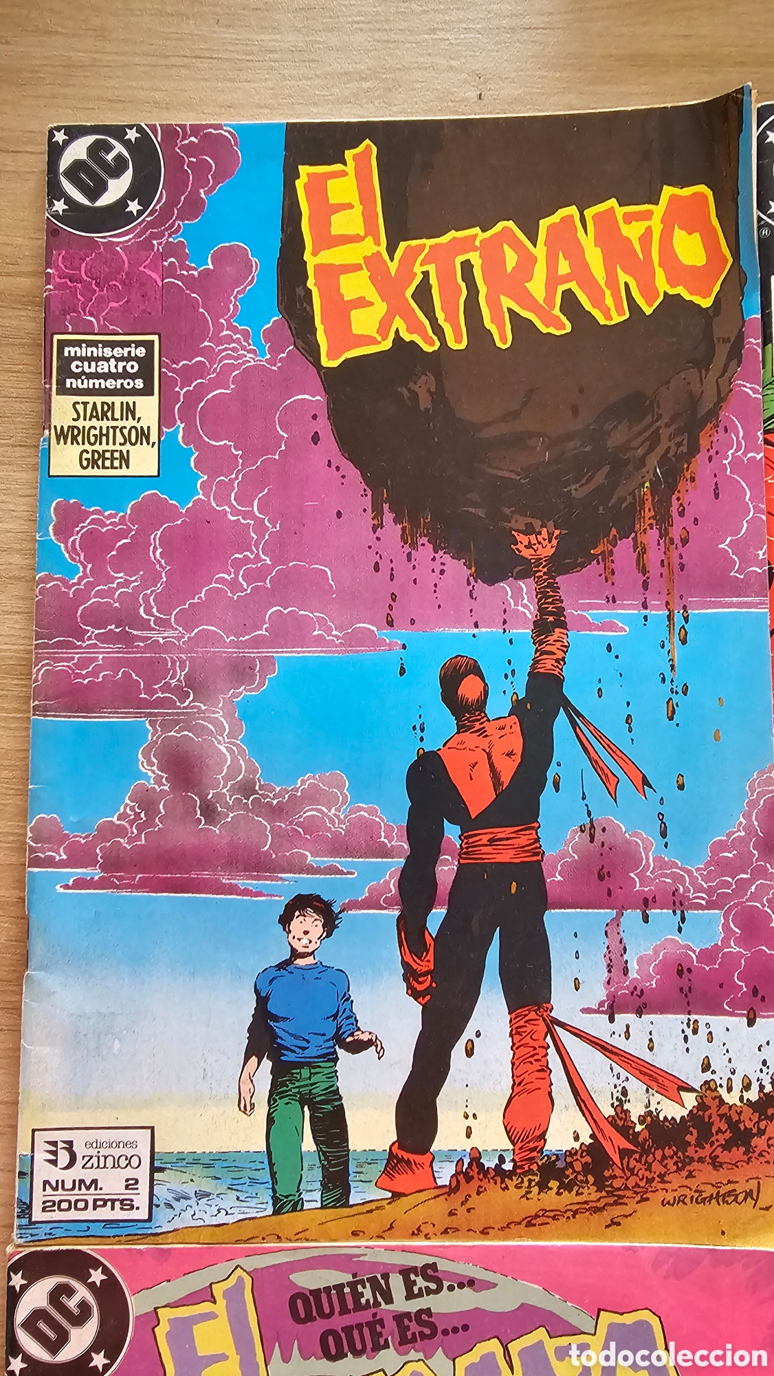 Tebeos: Lote 4 c&oacute;mics &rdquo;El Extra&ntilde;o&rdquo; - Foto 4
