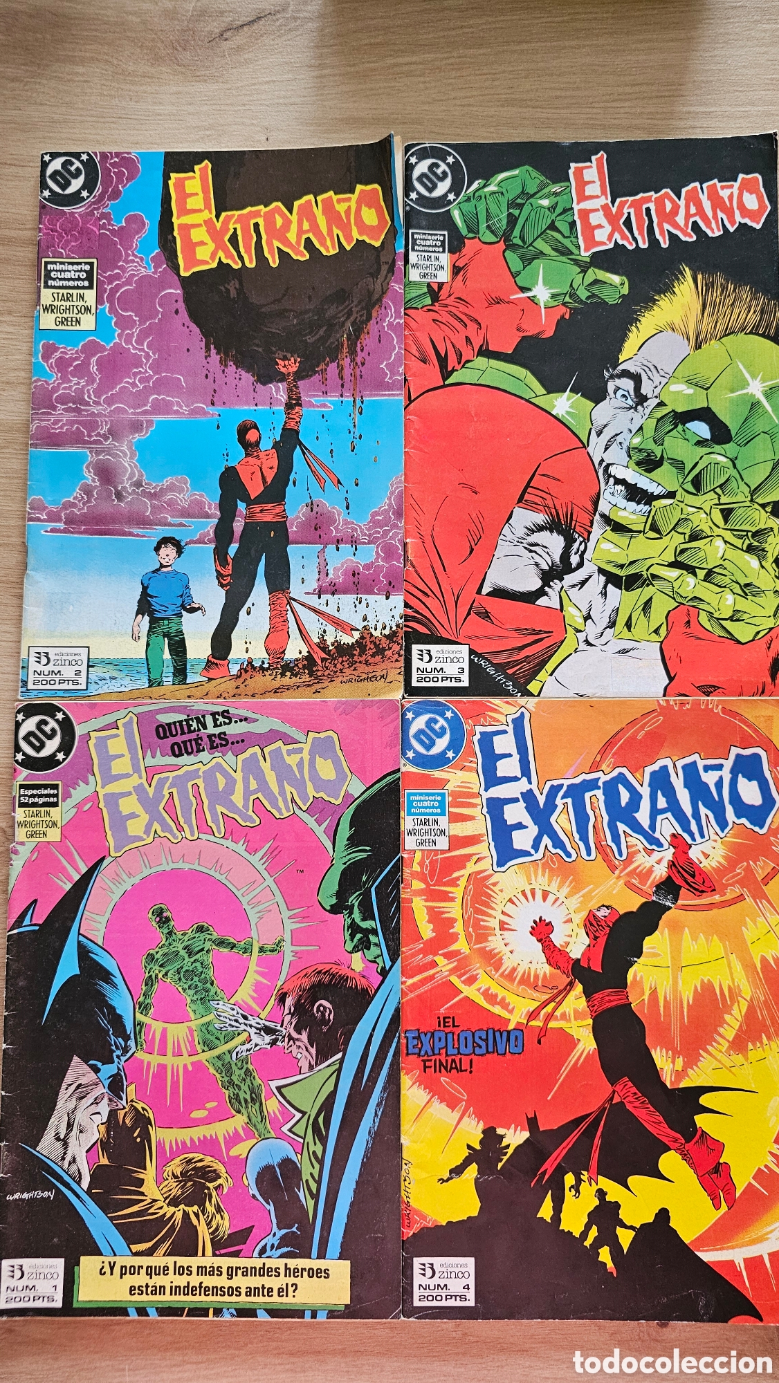 Tebeos: Lote 4 c&oacute;mics &rdquo;El Extra&ntilde;o&rdquo; - Foto 1