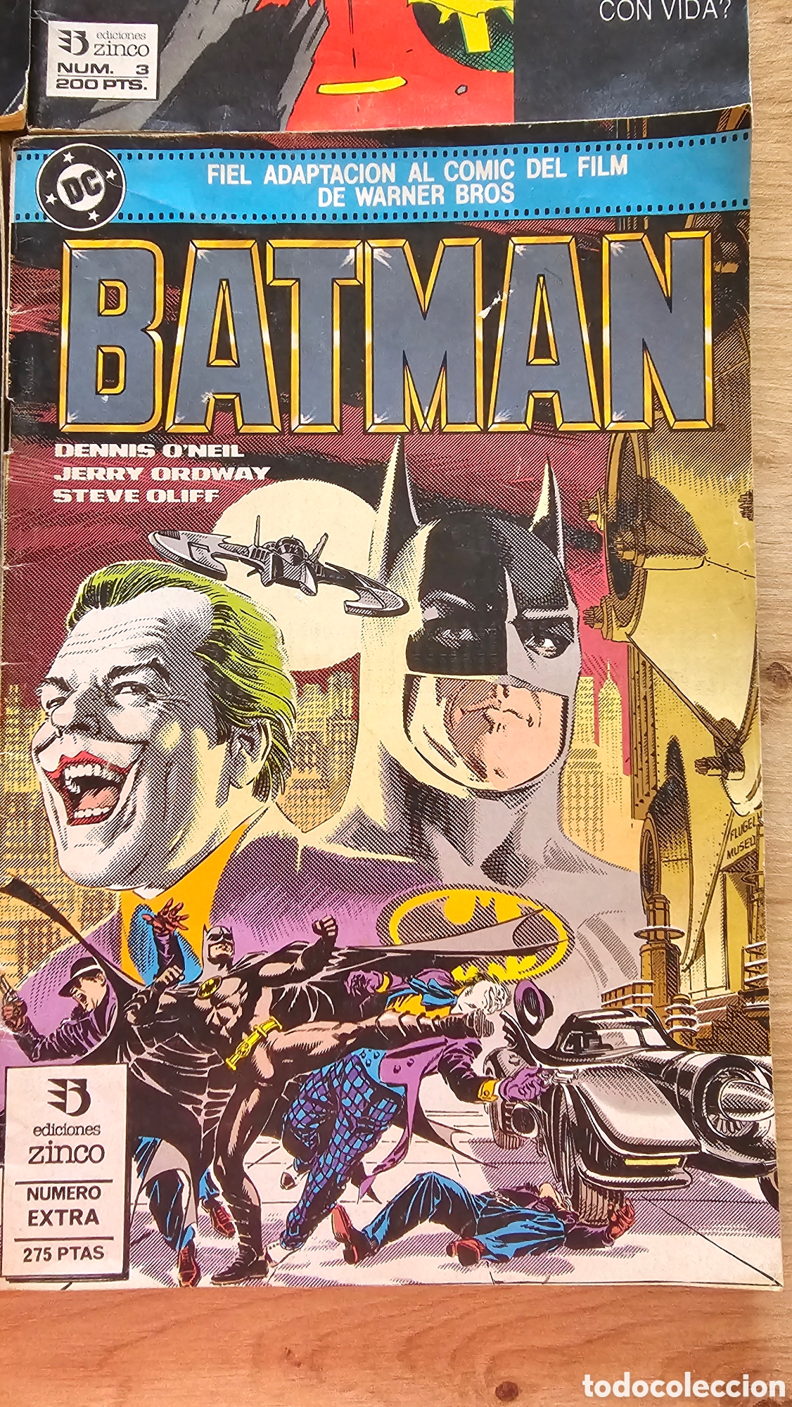 Tebeos: Lote 4 c&oacute;mics Batman 1988-1989 - Foto 3