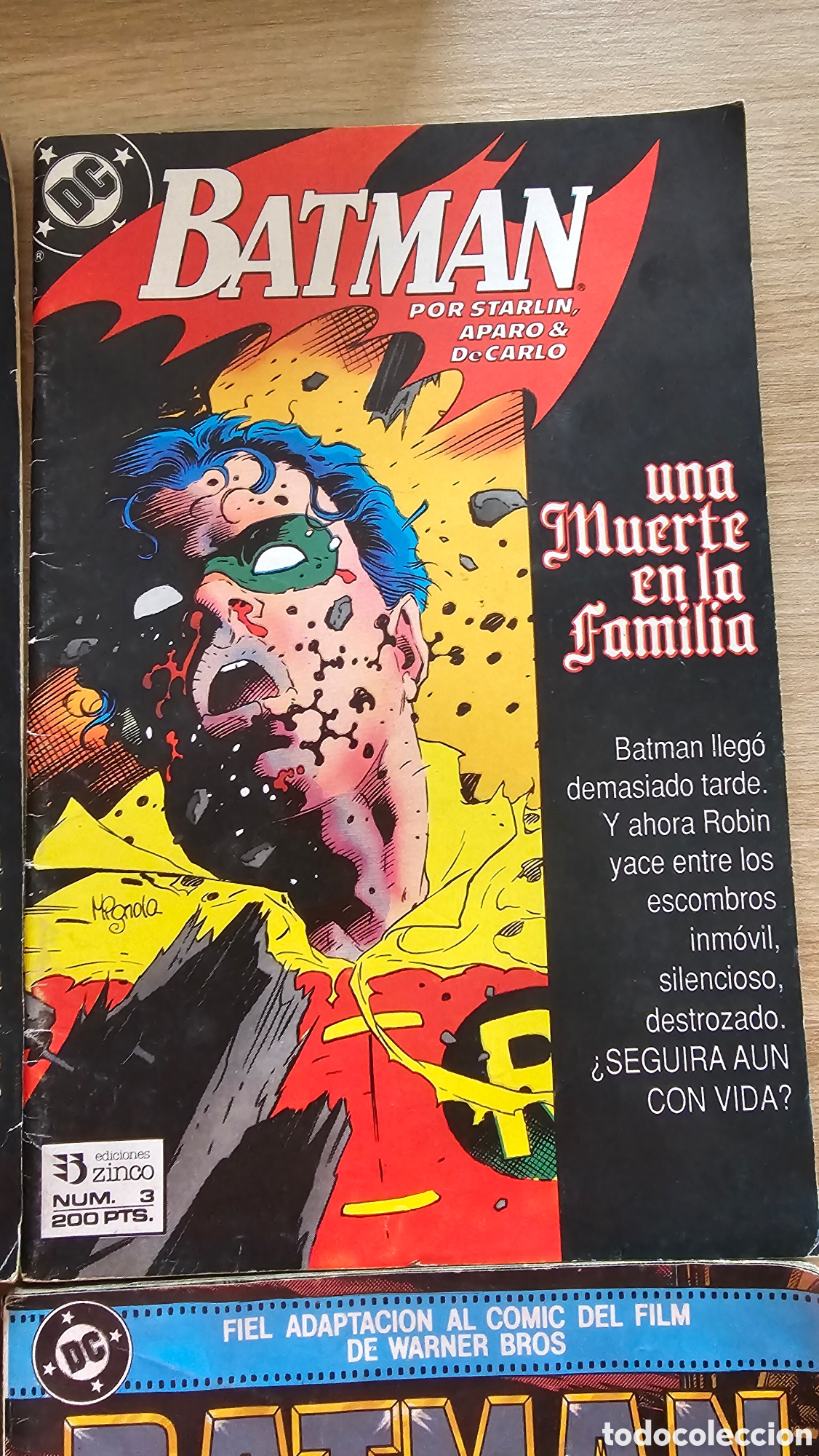 Tebeos: Lote 4 c&oacute;mics Batman 1988-1989 - Foto 4