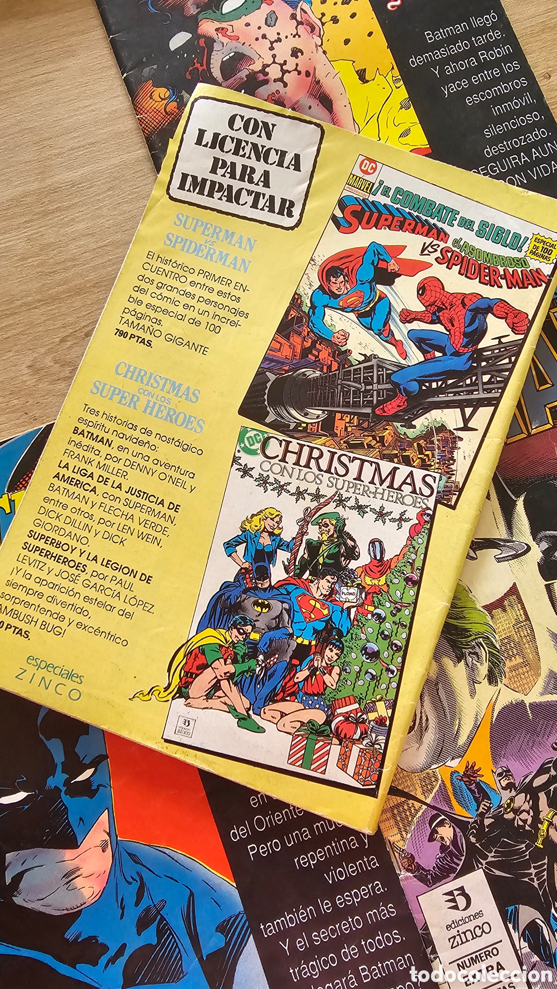 Tebeos: Lote 4 c&oacute;mics Batman 1988-1989 - Foto 6
