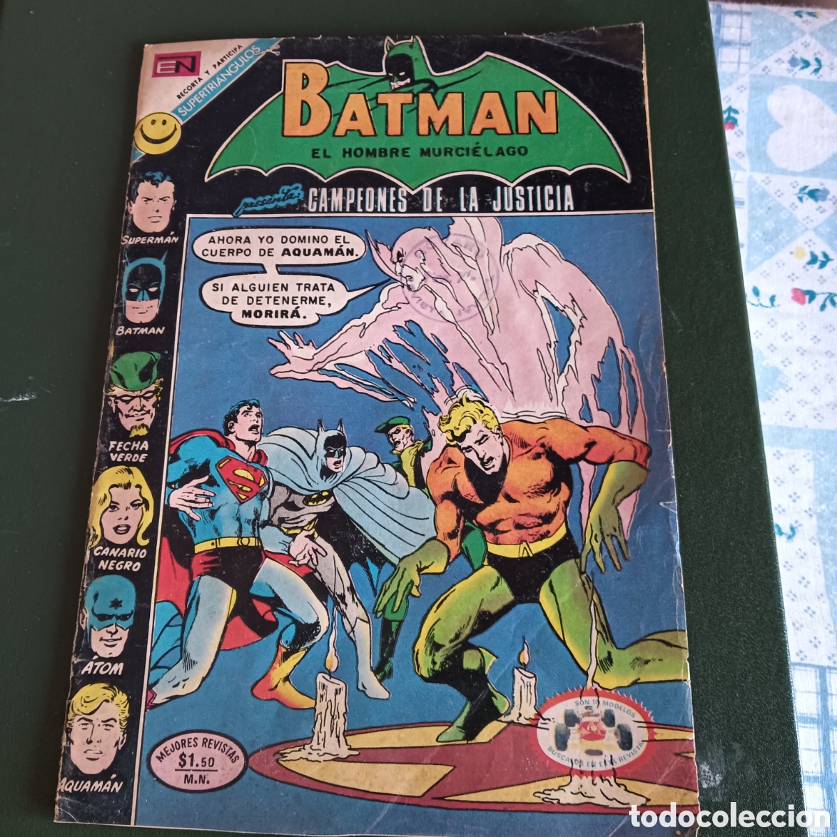 Tebeos: BATMAN N&Uacute;M-645 NOVARO A&Ntilde;O1972 - Foto 1