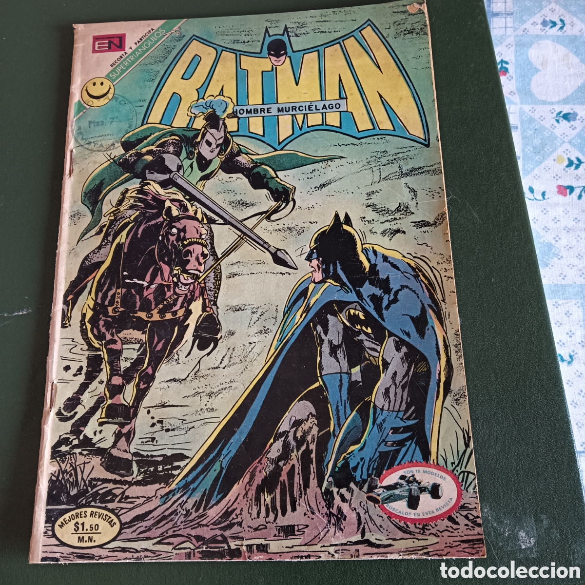 Tebeos: BATMAN N&Uacute;M-639 NOVARO A&Ntilde;O1972 - Foto 1