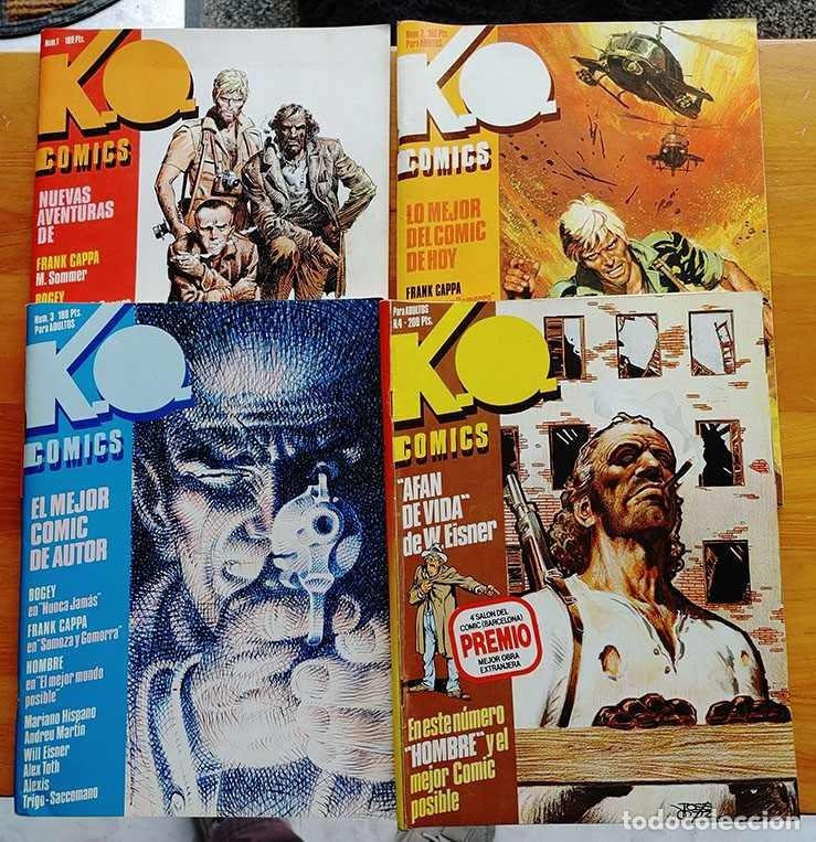 Tebeos: K.O. Comics. Col. Completa, 1 - 4 Ediciones Metropol 1983 - Foto 1