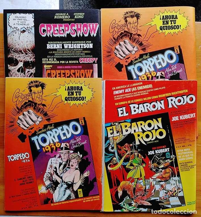 Tebeos: K.O. Comics. Col. Completa, 1 - 4 Ediciones Metropol 1983 - Foto 2