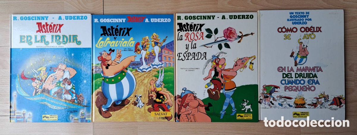 Tebeos: C&oacute;mic Ast&eacute;rix 8 t&iacute;tulos primera edici&oacute;n - Foto 2