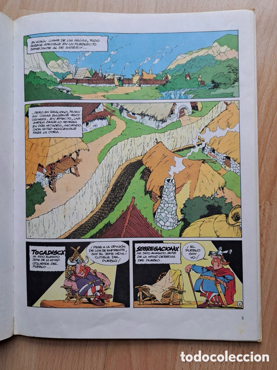 Tebeos: C&oacute;mic Ast&eacute;rix 8 t&iacute;tulos primera edici&oacute;n - Foto 5