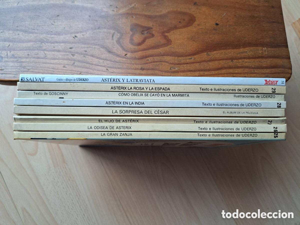 Tebeos: C&oacute;mic Ast&eacute;rix 8 t&iacute;tulos primera edici&oacute;n - Foto 6