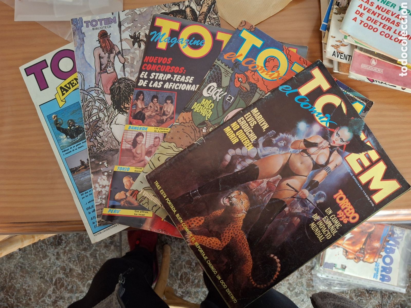 Tebeos: Lote 5 comics Totem numeros - Foto 1