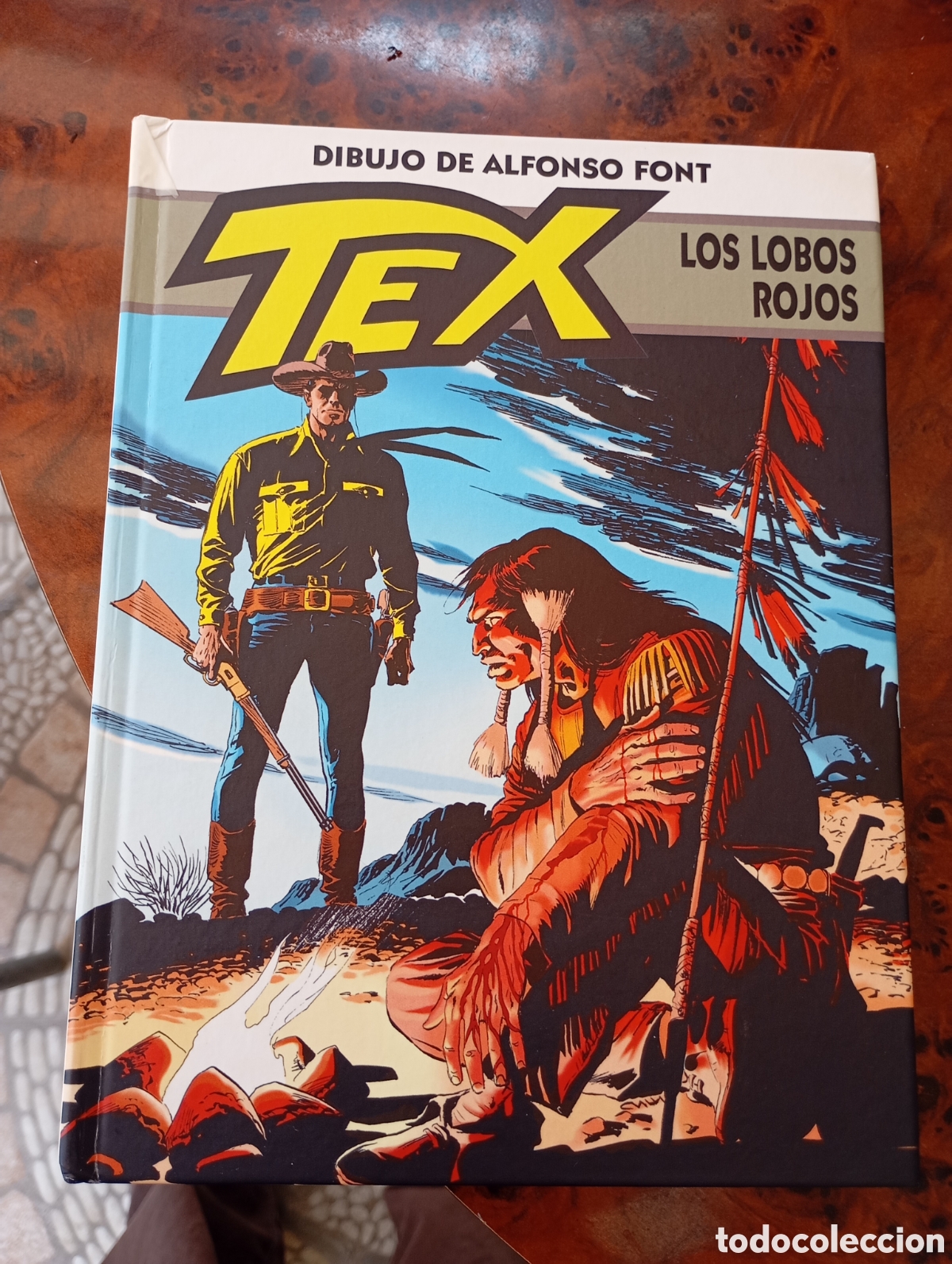 Tebeos: LOS LOBOS ROJOS - TEX DE ALETA - Foto 1