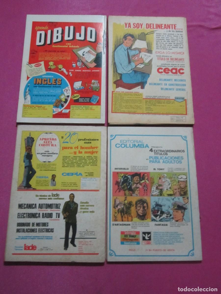 Tebeos: INTERVALO 4 COMICS DE EDITORIAL COLUMBA L11 - Foto 2