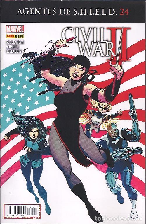 Tebeos: AGENTES DE S.H.I.E.L.D. ( PANINI ) 2015-2017 COMPLETO - Foto 24