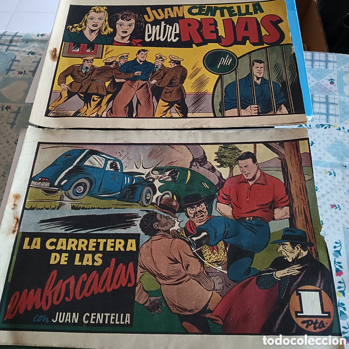 Tebeos: JUAN CENTELLA N&Uacute;M 72-79 HISPANO AMERICANA ORIGINAL - Foto 1