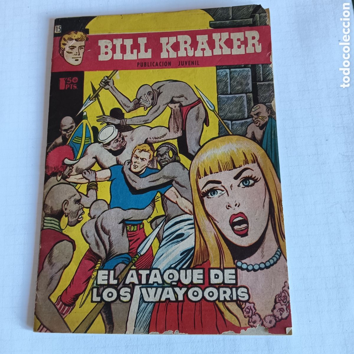 Tebeos: BILL KRAKER N&Uacute;M-15 EDI.TORAY - Foto 1