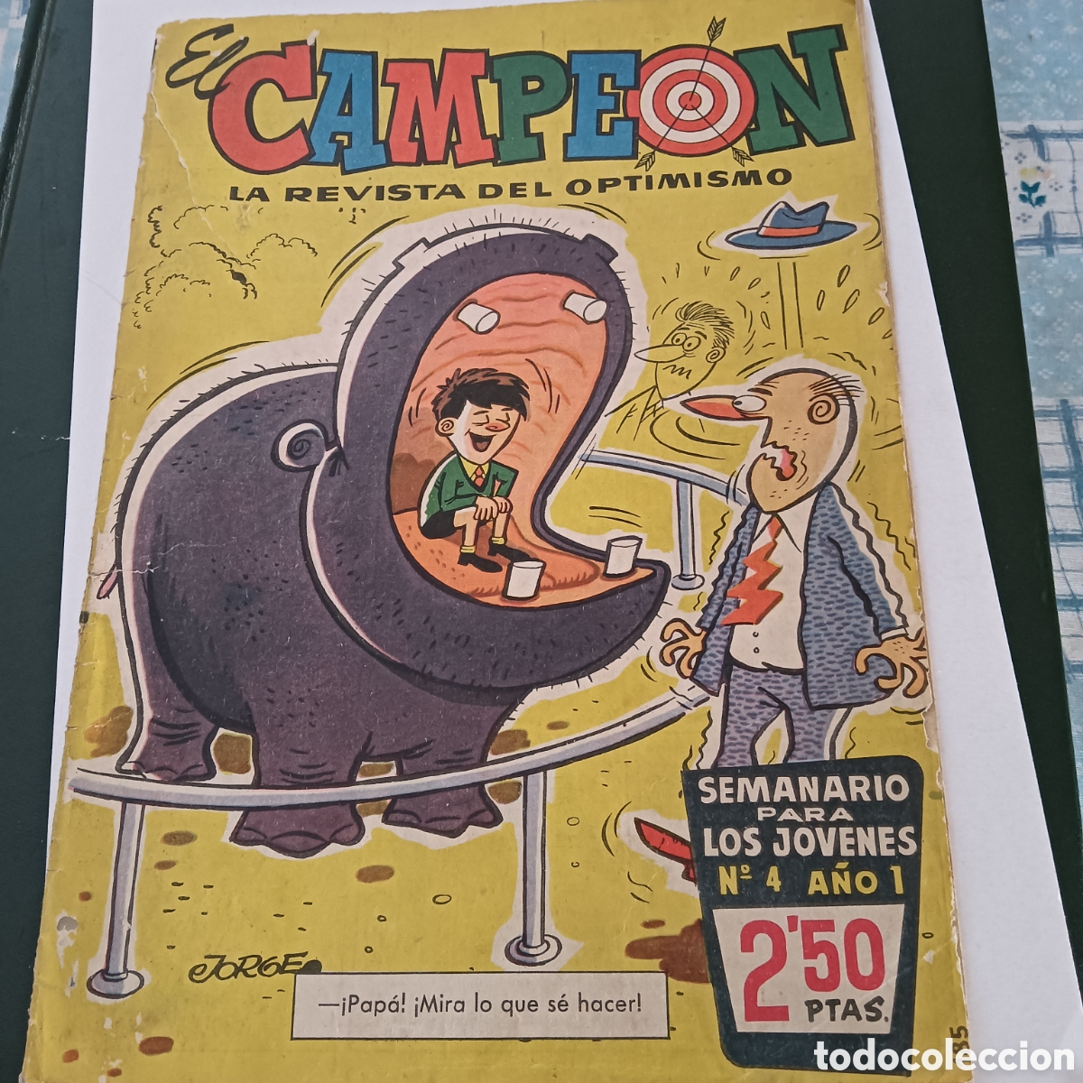 Tebeos: EL CAMPE&Oacute;N N&Uacute;M-4 EDI. BRUGERA - Foto 1