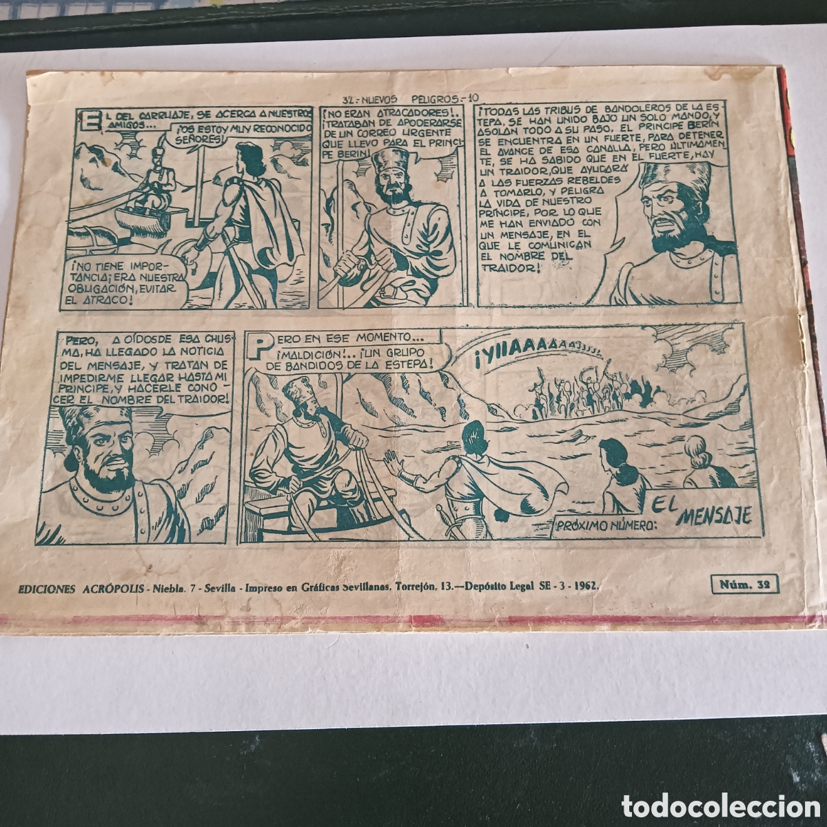 Tebeos: SI MIEDO N&Uacute;M 32 EDI. ACR&Oacute;POLIS - Foto 2