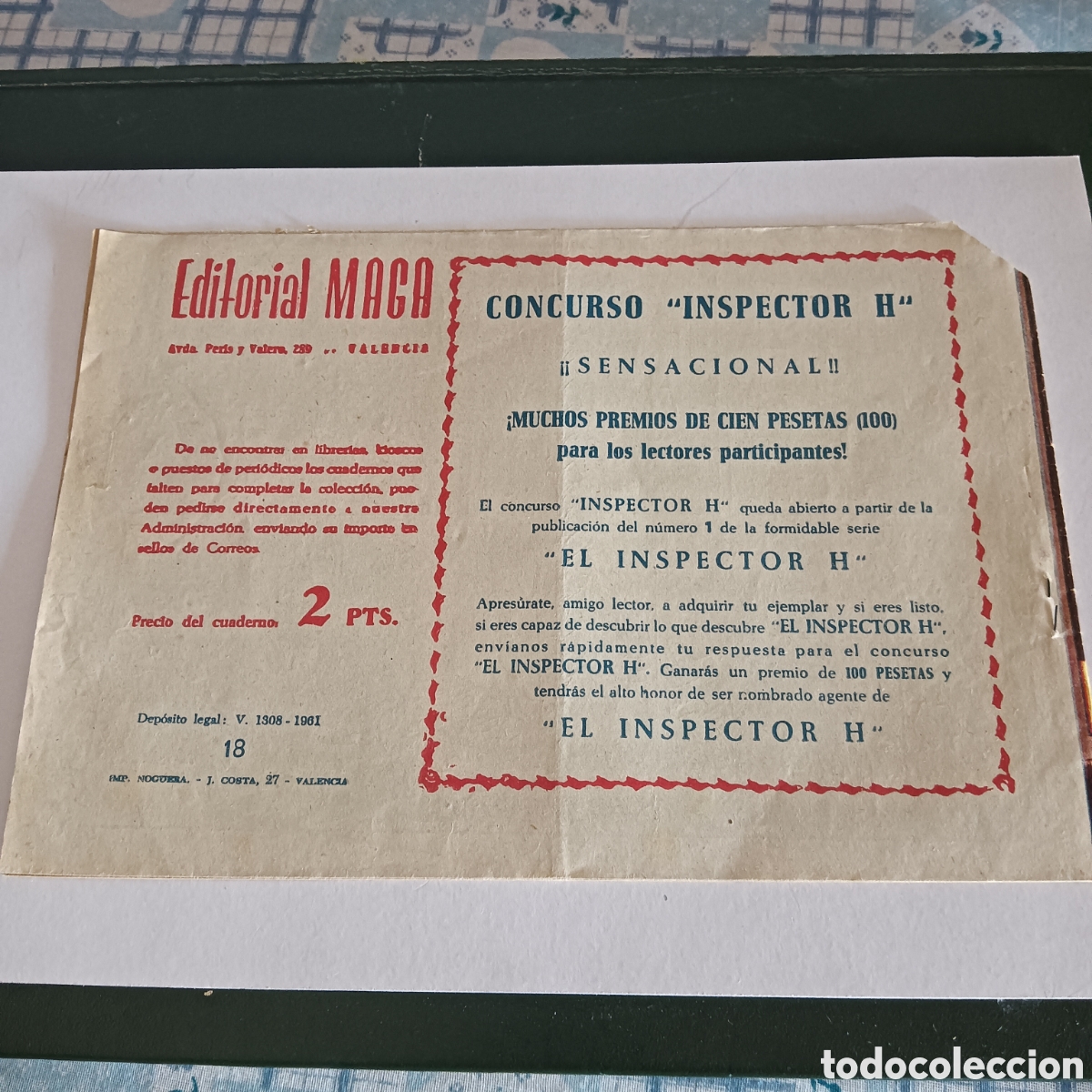 Tebeos: HACHA Y ESPADA N&Uacute;M 18 ORIGINAL - Foto 2