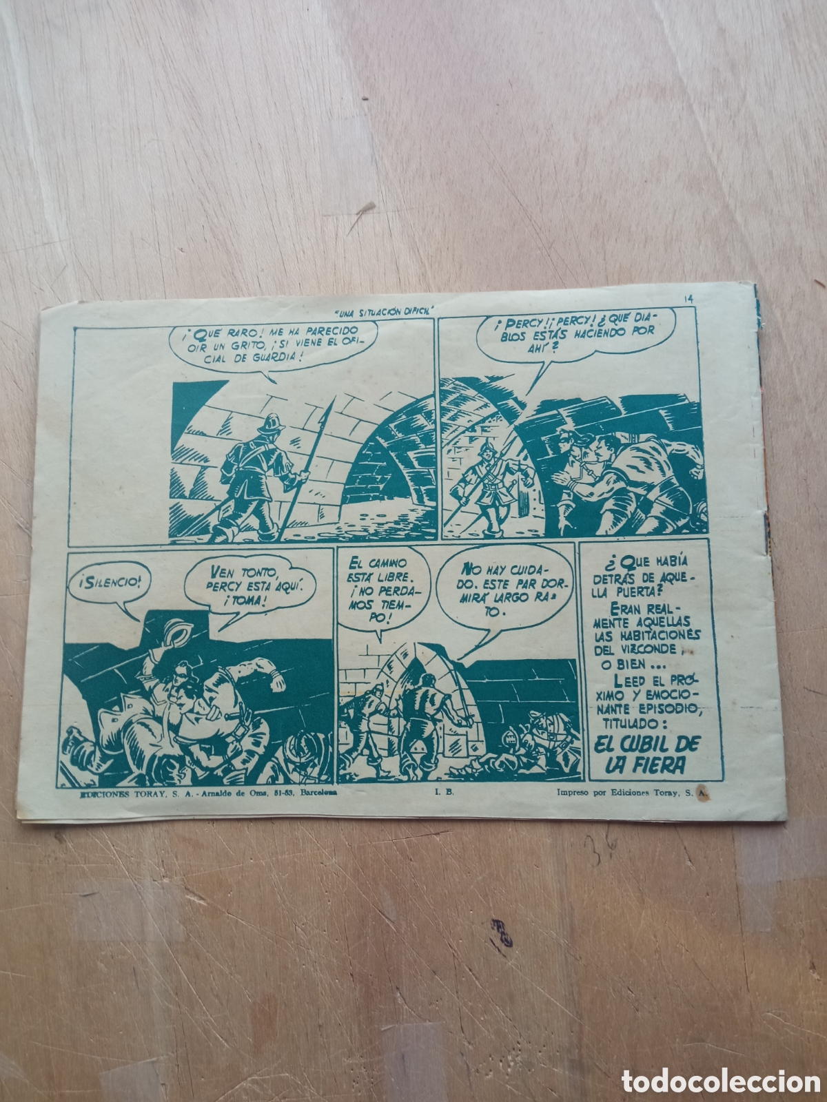 Tebeos: Capit&aacute;n Coraje n&uacute;m 36edi.toray original - Foto 2