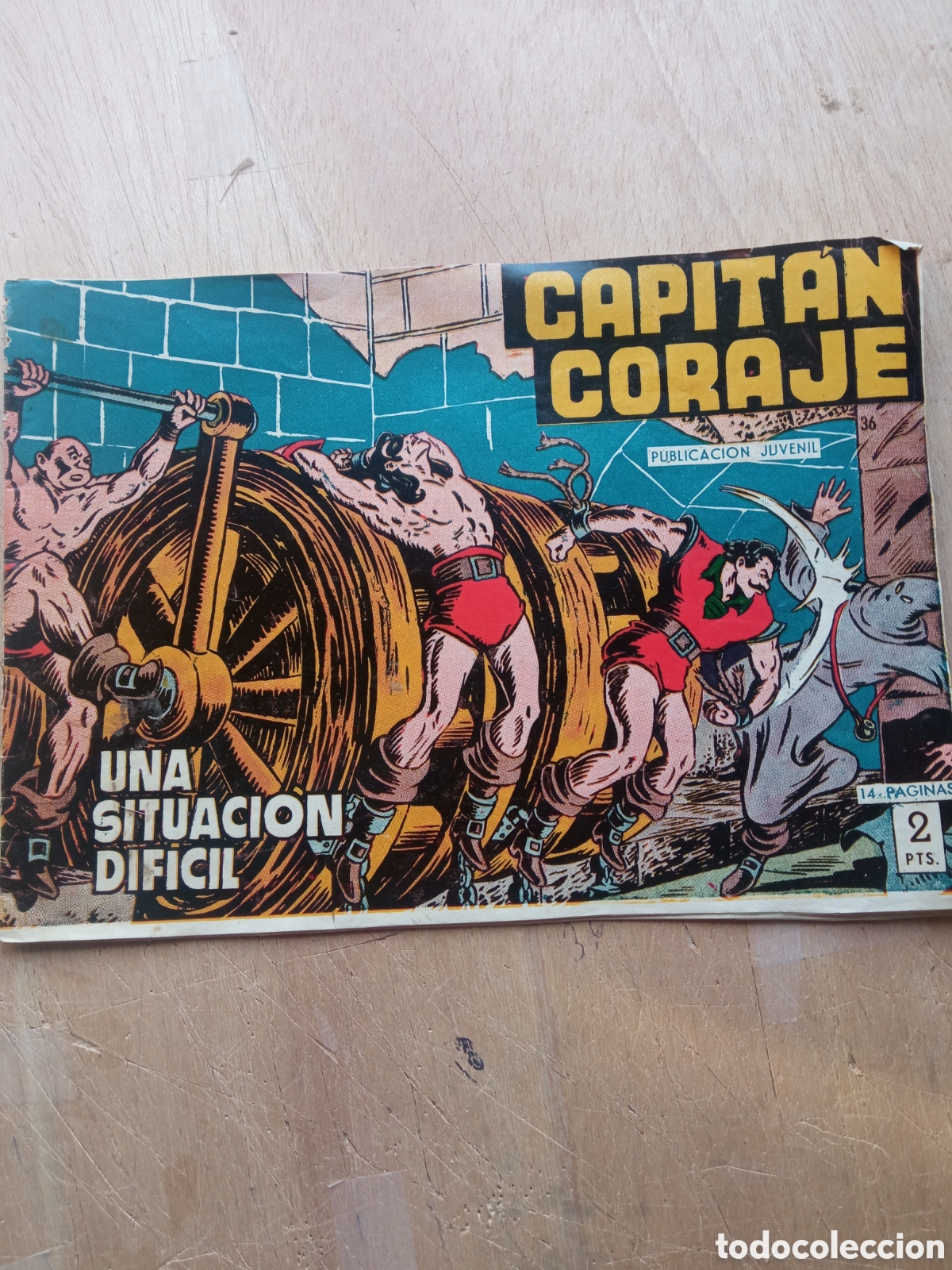Tebeos: Capit&aacute;n Coraje n&uacute;m 36edi.toray original - Foto 1