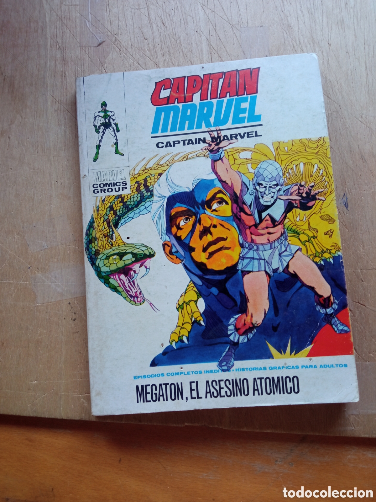 Tebeos: CAPIT&Aacute;N MARVEL N&Uacute;M 9 - Foto 1