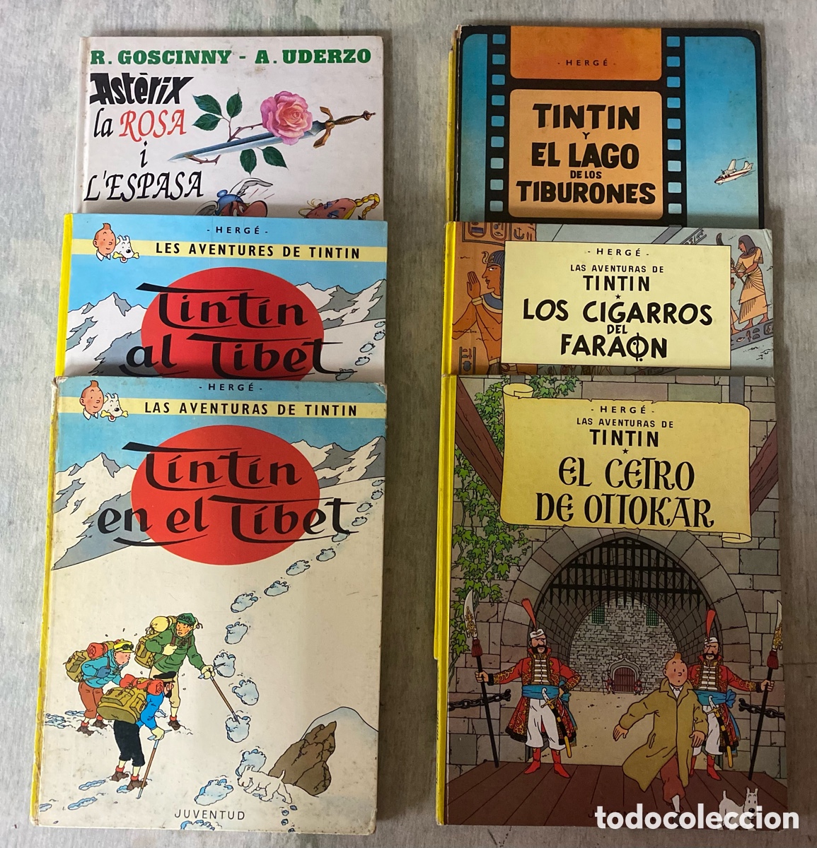 Tebeos: Cuentos Tint&iacute;n y Asterix - Foto 1
