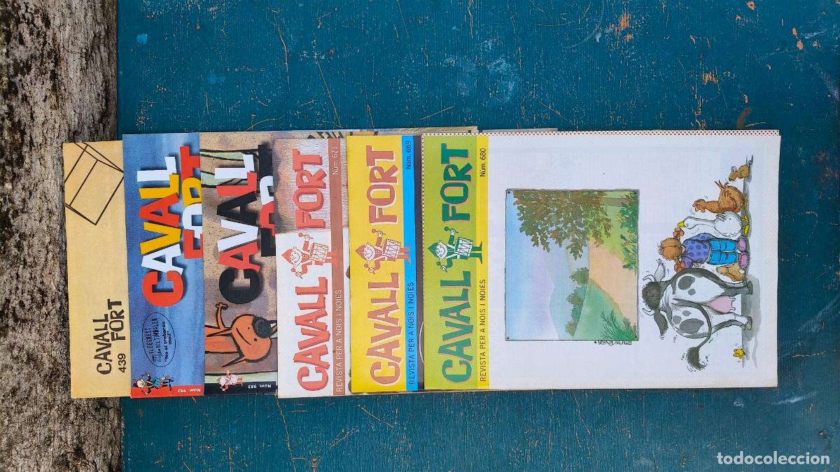 Tebeos: Lot de 6 comics Cavall fort collection - Foto 1