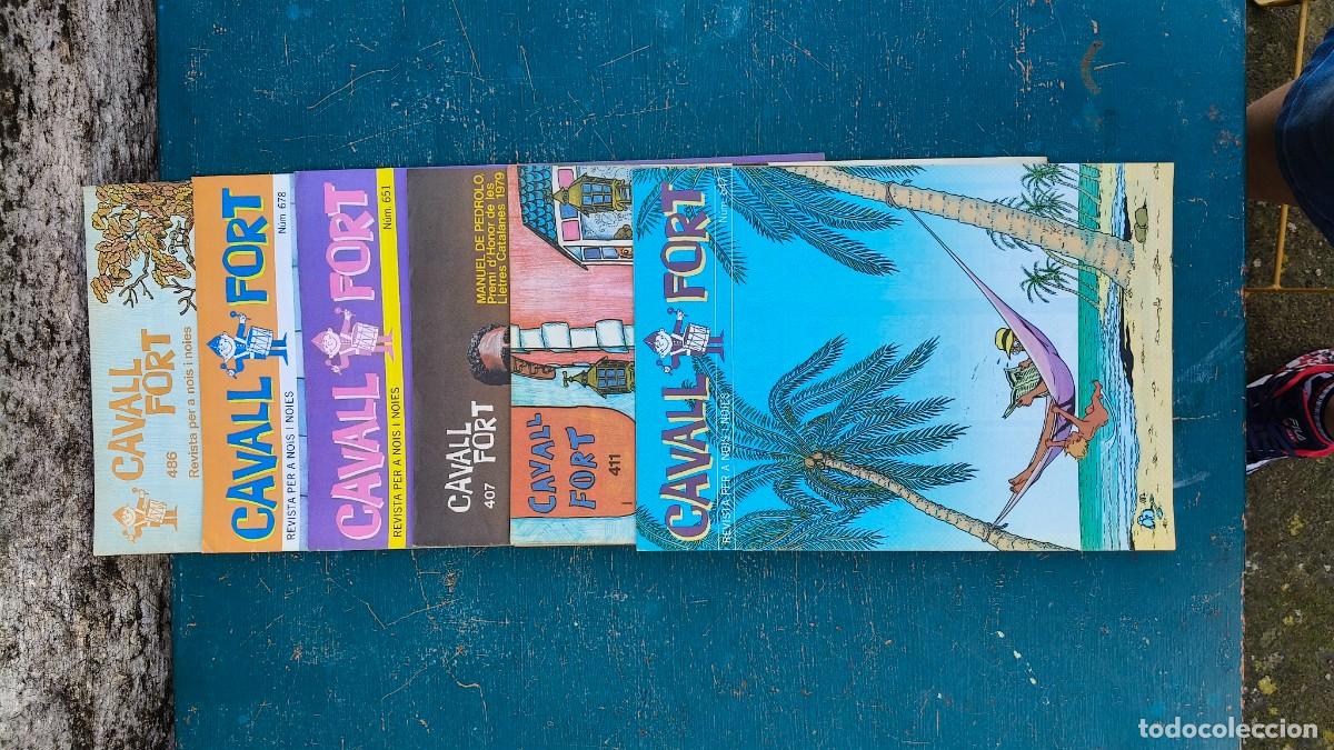 Tebeos: Lot de 6 comics Cavall fort collection - Foto 1