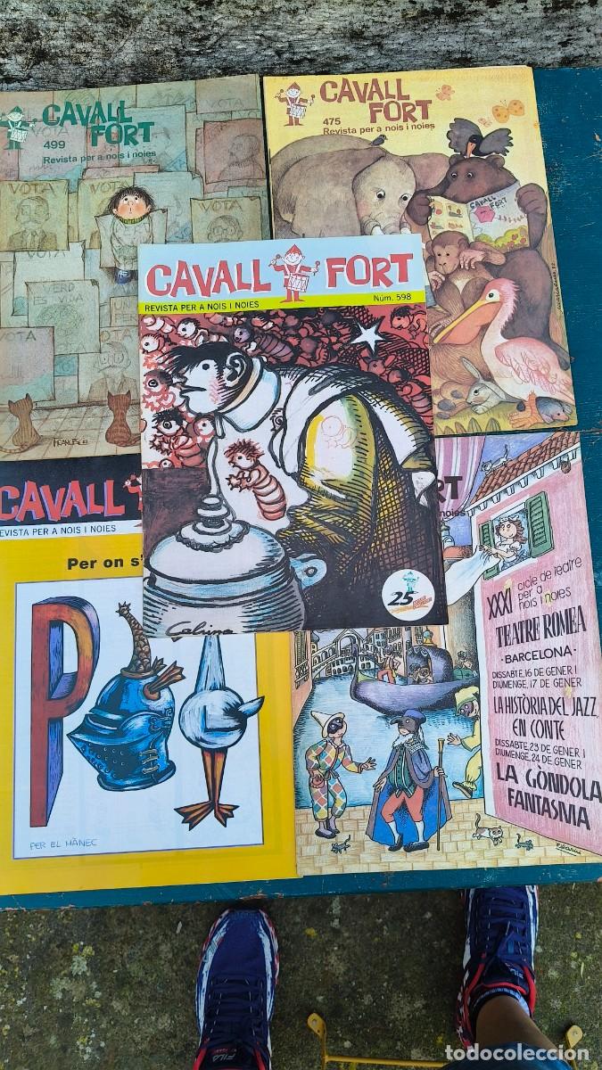 Tebeos: Lot de 5 comics Cavall fort collection - Foto 1
