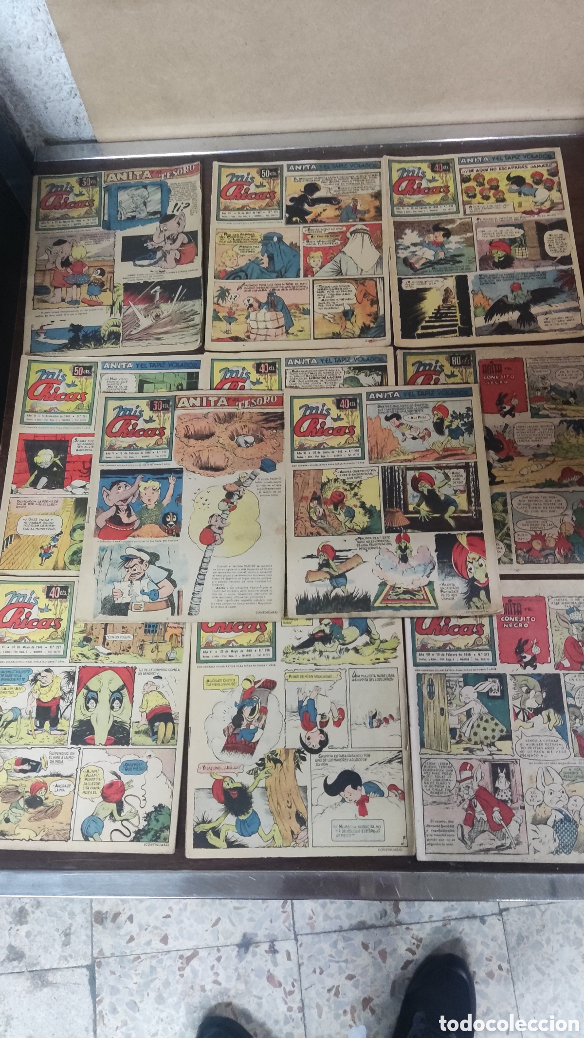 Tebeos: 11 tebeos, revista mis chicas - Foto 2
