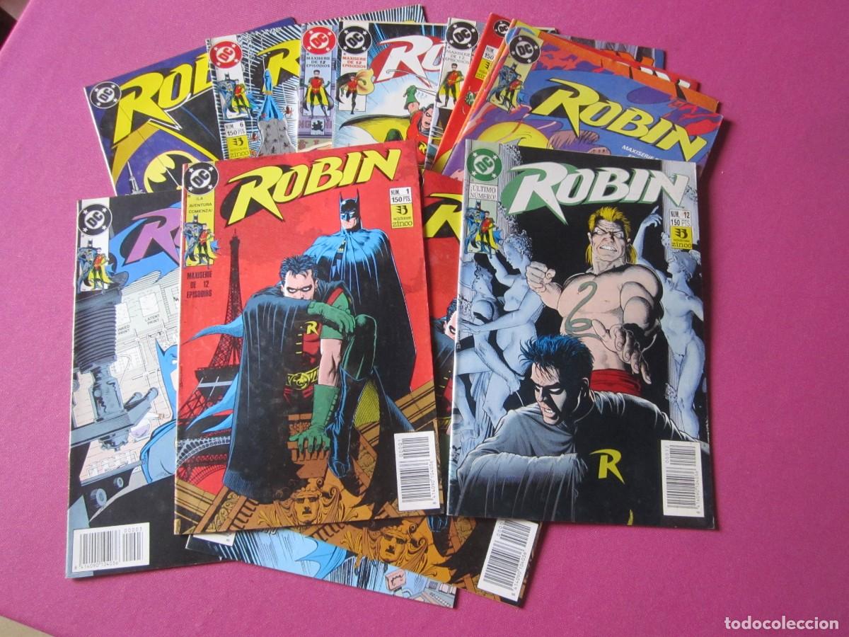Tebeos: ROBIN COMPLETA 12 COMICS ZINCO HAY 4 CON PEGATINAS L19 - Foto 1