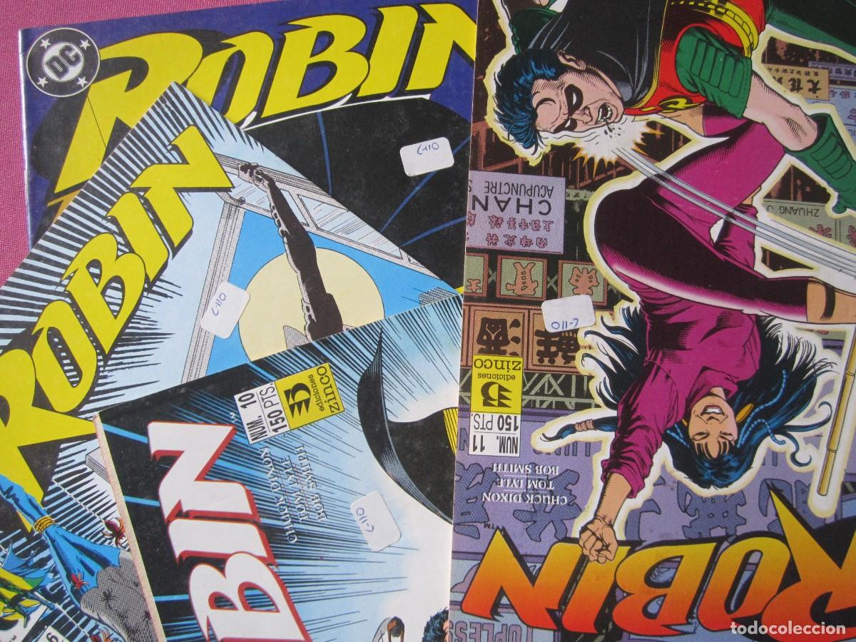 Tebeos: ROBIN COMPLETA 12 COMICS ZINCO HAY 4 CON PEGATINAS L19 - Foto 3