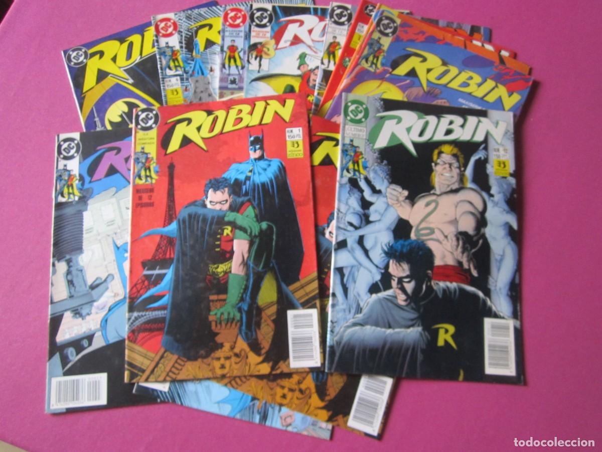 Tebeos: ROBIN COMPLETA 12 COMICS ZINCO HAY 4 CON PEGATINAS L19 - Foto 4