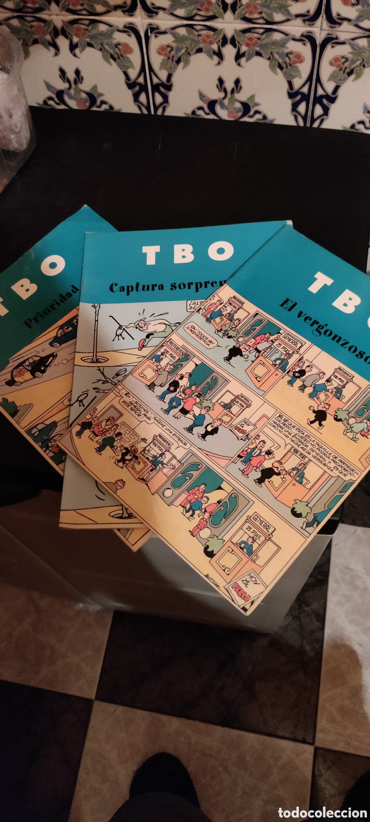 Tebeos: 3 cuadernos con ejemplares de TBO - Foto 1